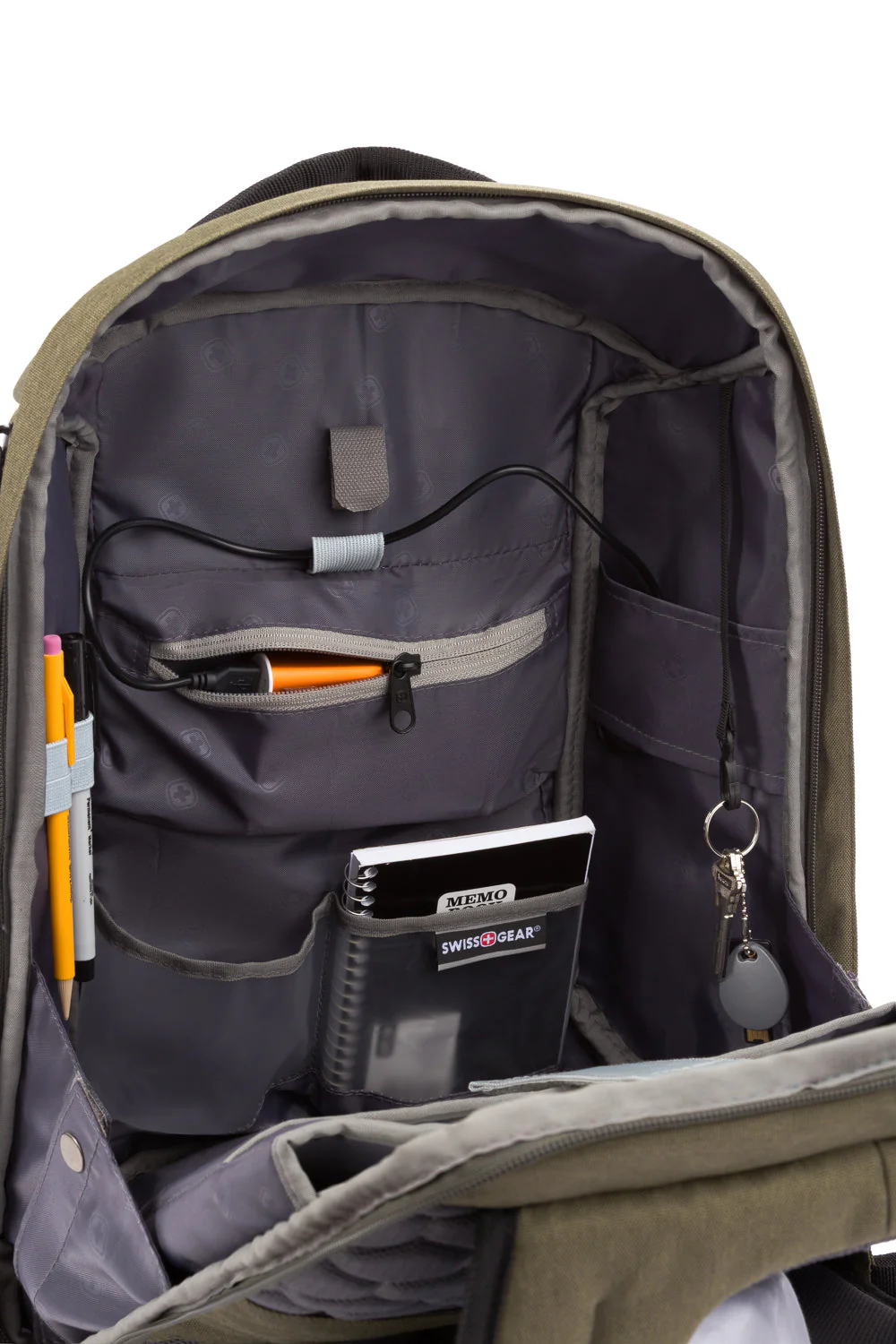 SWISSGEAR Anti-Theft USB Laptop Backpack - Image 6