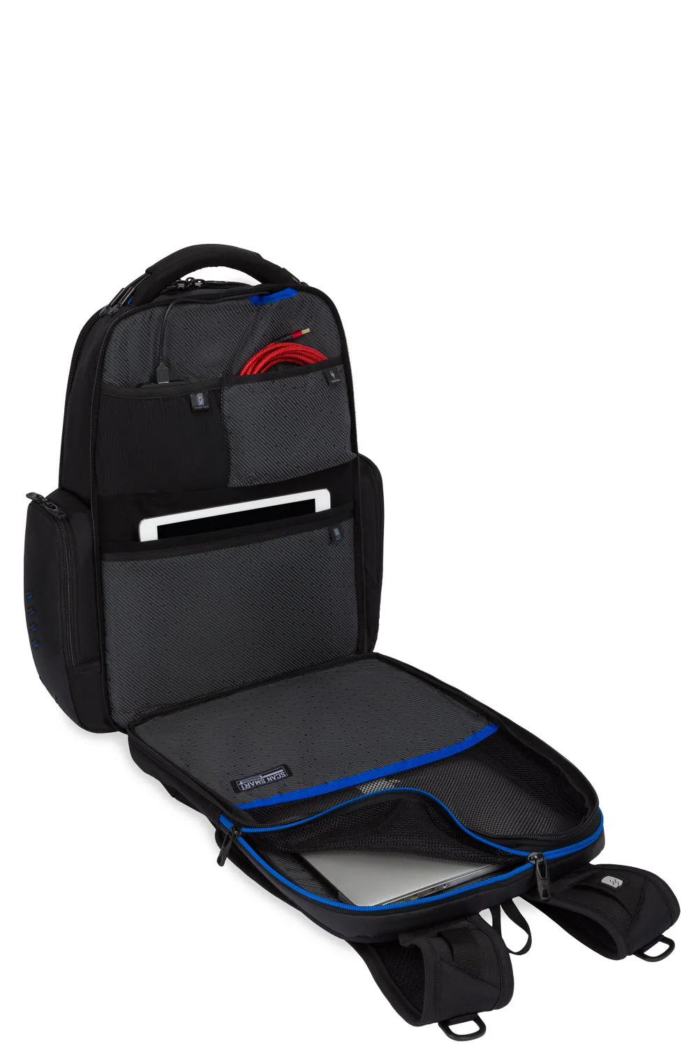 SWISSGEAR Gamer Pro USB Gaming ScanSmart Laptop Backpack - Image 7
