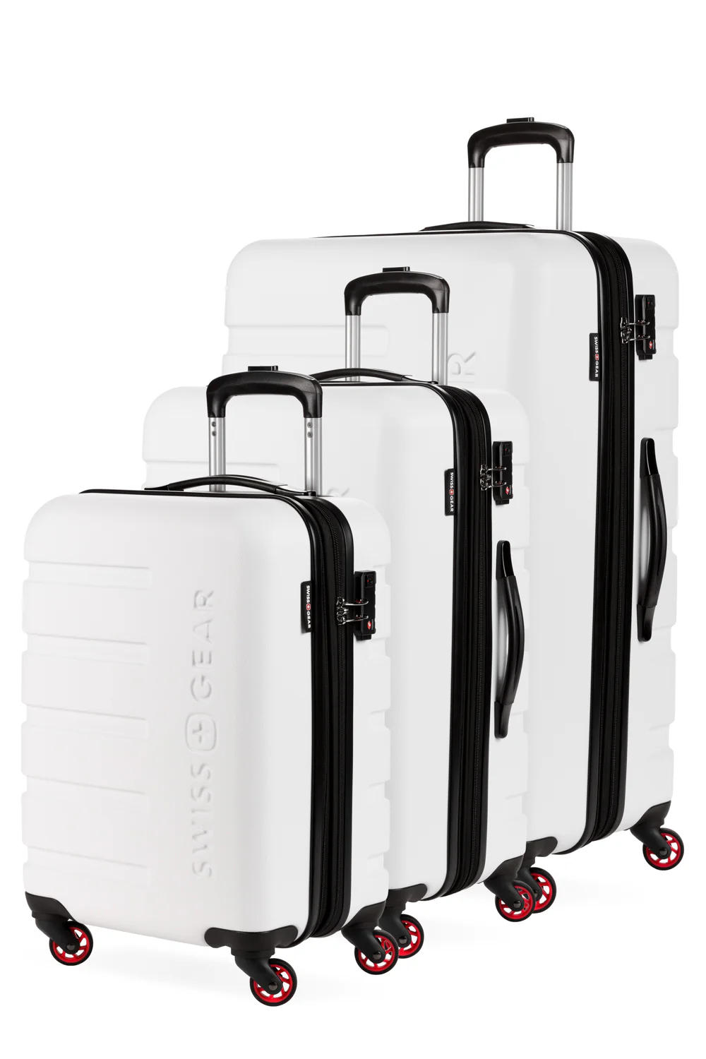 SWISSGEAR Modern Traveler Bundle in White/Black/Grey - Image 3