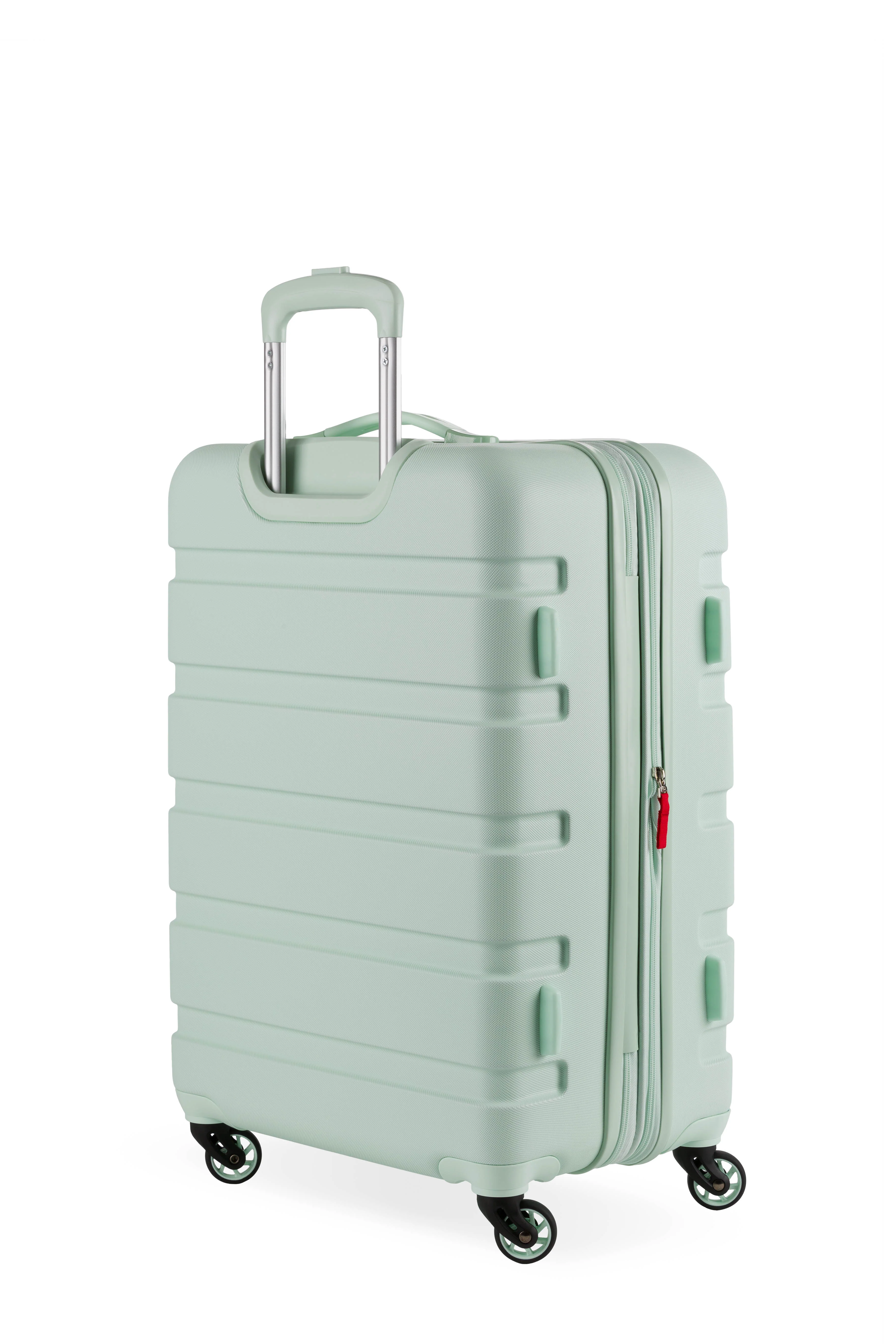 SWISSGEAR Modern Traveler Medium Checked Bundle in Clearly Aqua/Black/Grey - Image 4