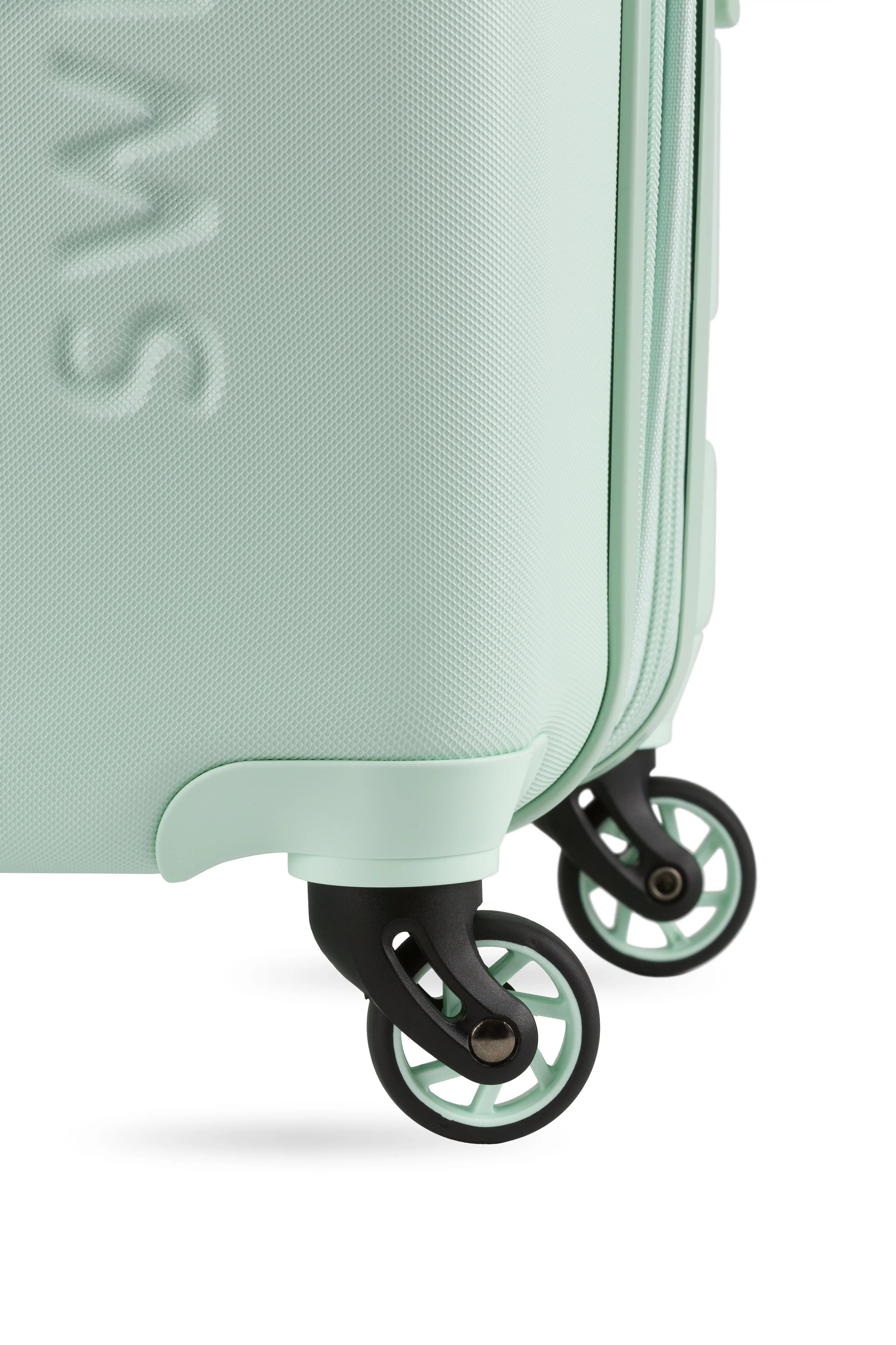 SWISSGEAR Modern Traveler Medium Checked Bundle in Clearly Aqua/Black/Grey - Image 7