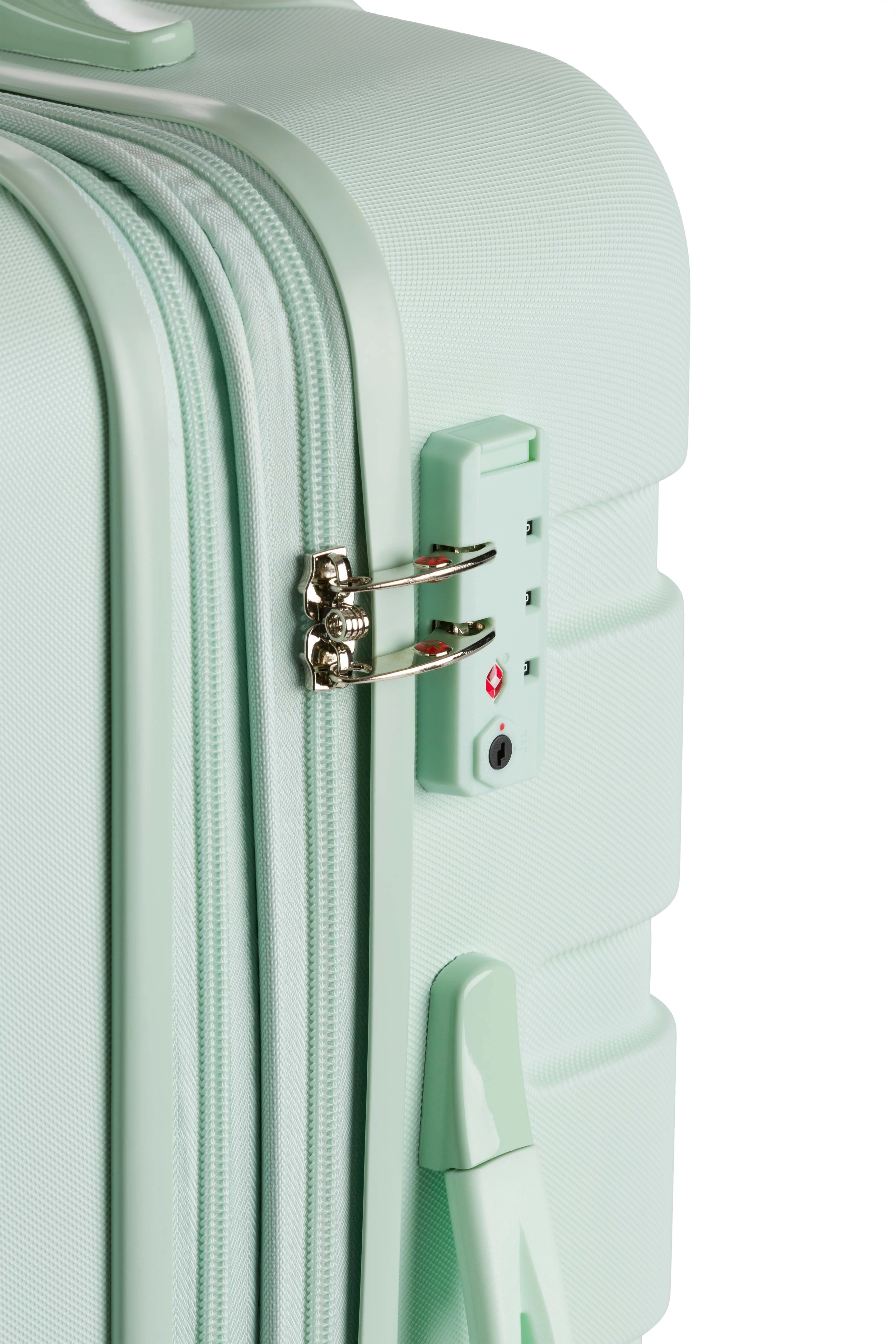 SWISSGEAR Modern Traveler Medium Checked Bundle in Clearly Aqua/Black/Grey - Image 8
