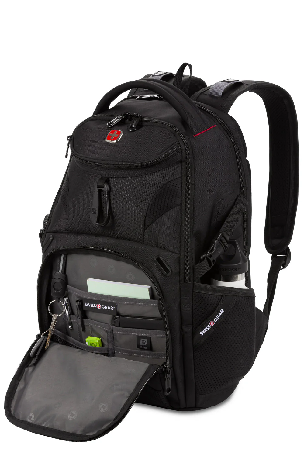 SWISSGEAR Weekend Escape 2pc Luggage Set - Black - Image 7
