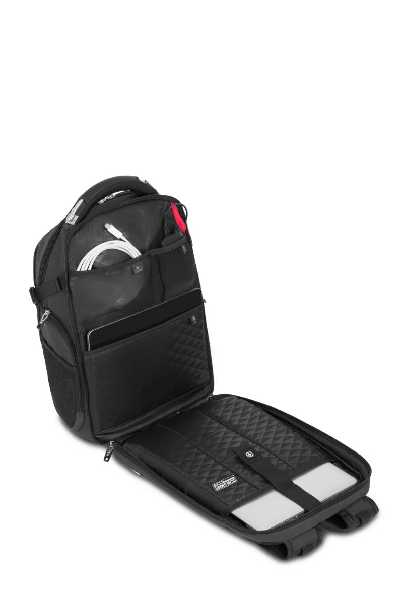 SWISSGEAR Travel Tech Elite USB ScanSmart Laptop Backpack - Image 113