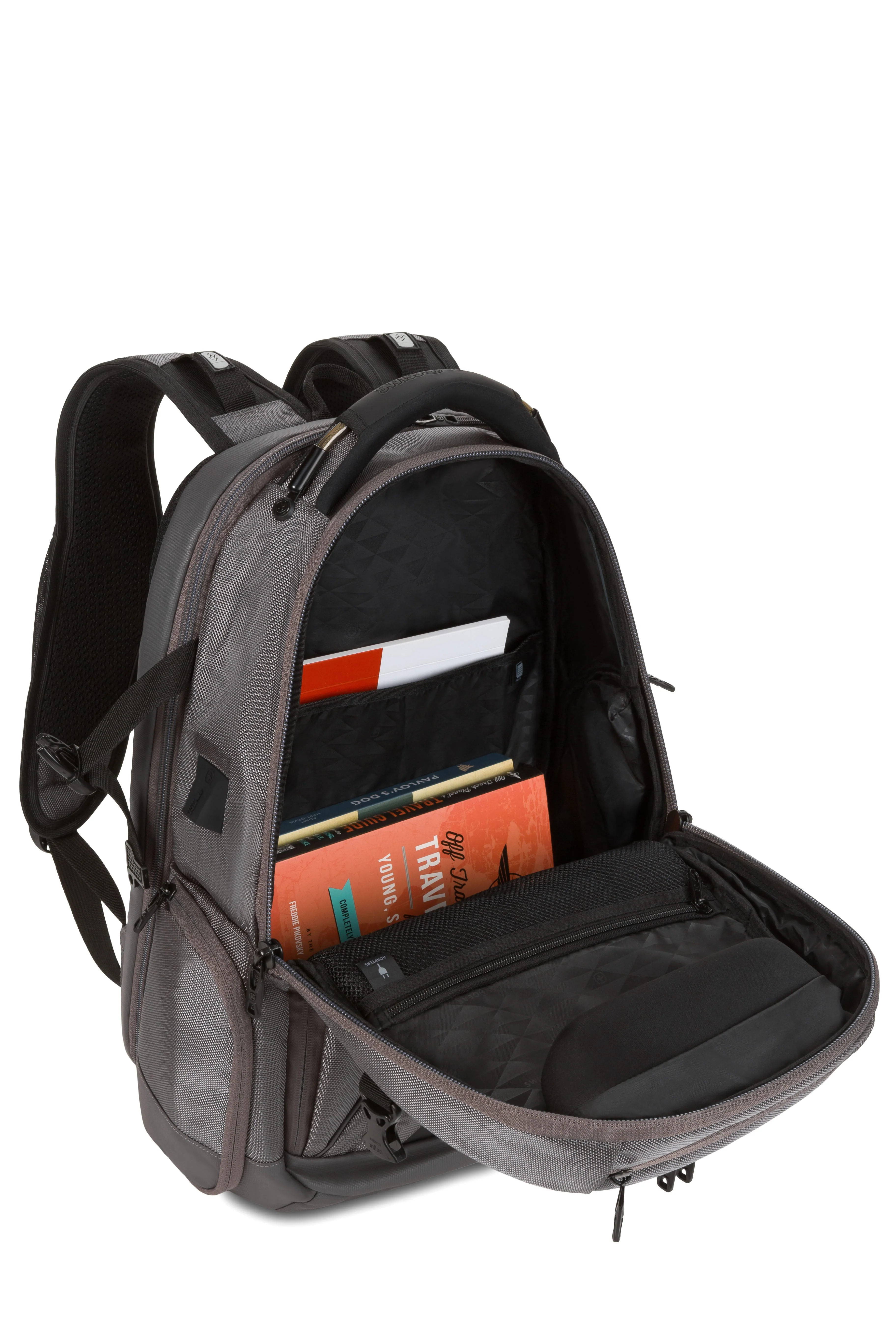 SWISSGEAR Travel Tech Elite USB ScanSmart Laptop Backpack - Image 132