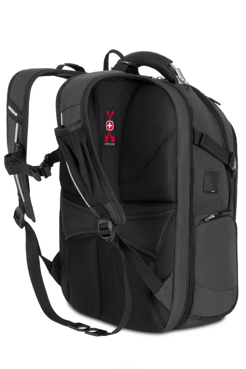 SWISSGEAR Travel Tech Elite USB ScanSmart Laptop Backpack - Image 38