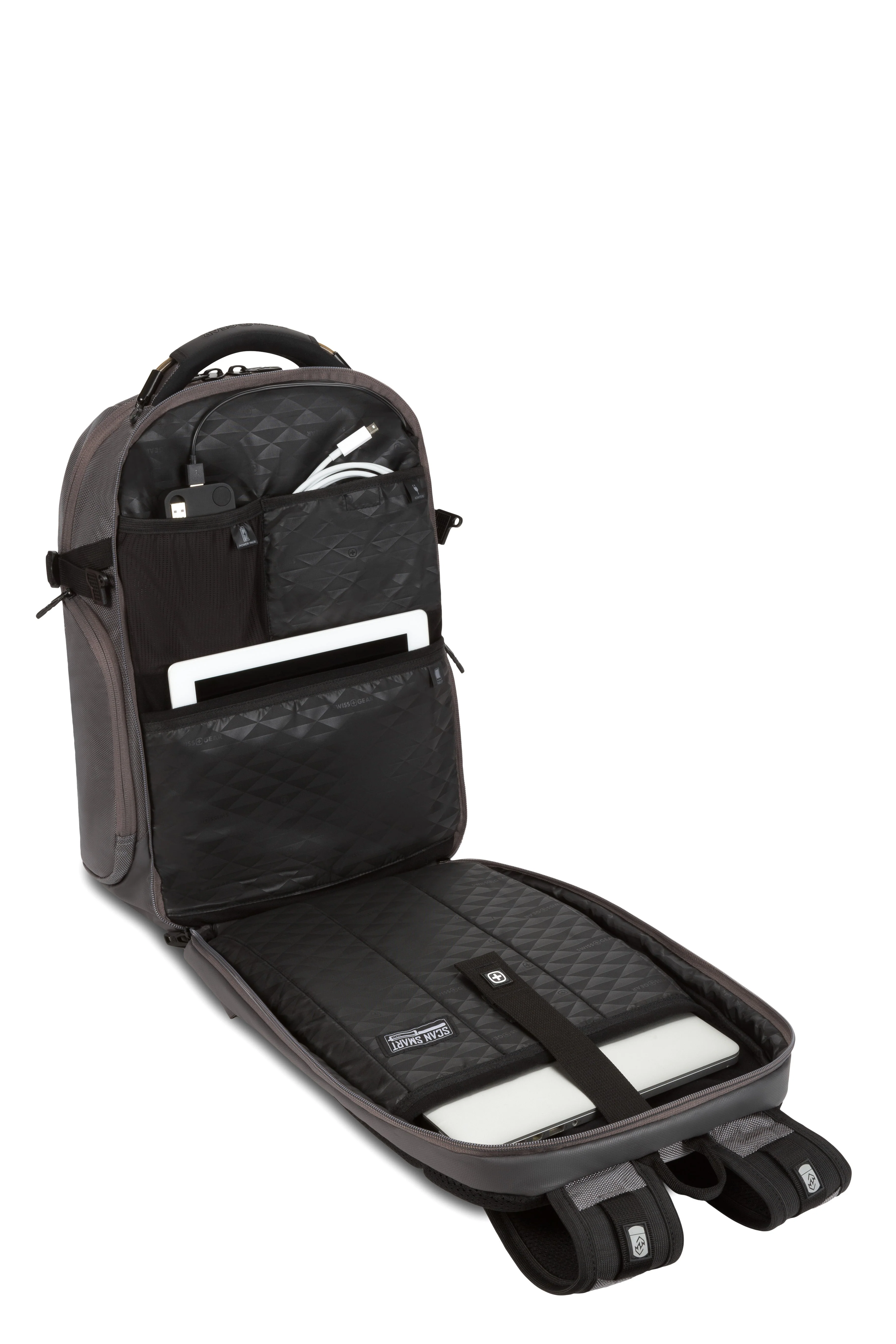 SWISSGEAR Travel Tech Elite USB ScanSmart Laptop Backpack - Image 63