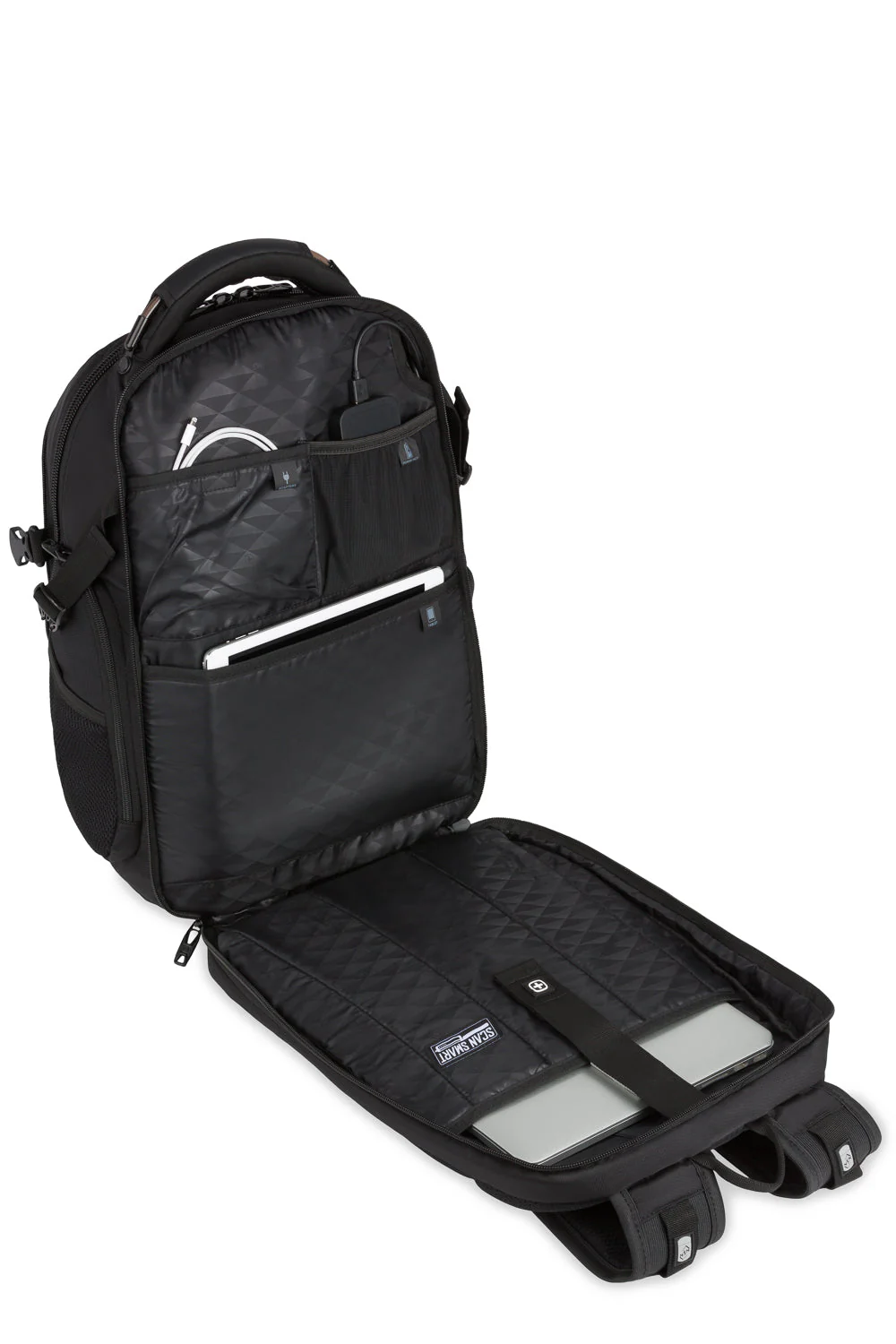 SWISSGEAR Travel Tech Elite USB ScanSmart Laptop Backpack - Image 97